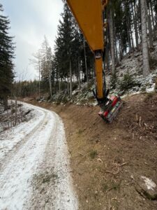 Fräsen statt Mulchen