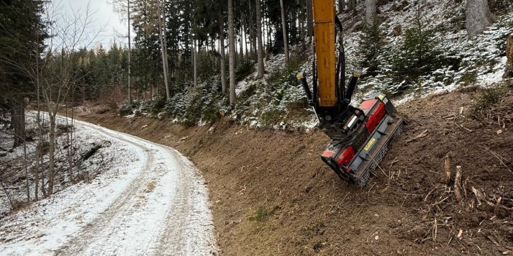 Fräsen statt Mulchen